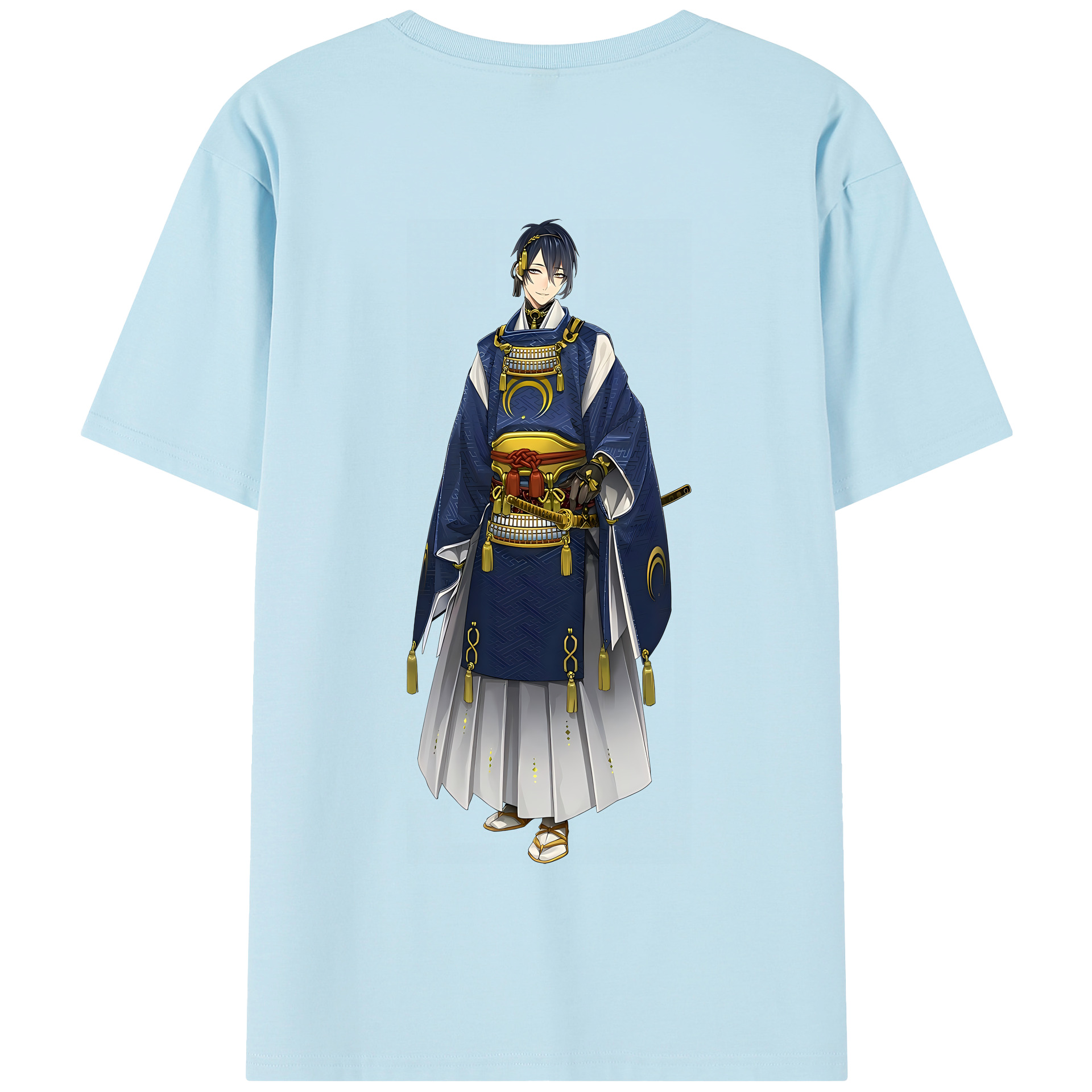 （画像用） 刀剣乱舞 Touken Ranbu 綿100％半袖Tシャツ（背面プリント）